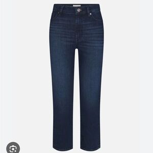 Frame Denim Pixie Sylvie Slender Straight-Jeans